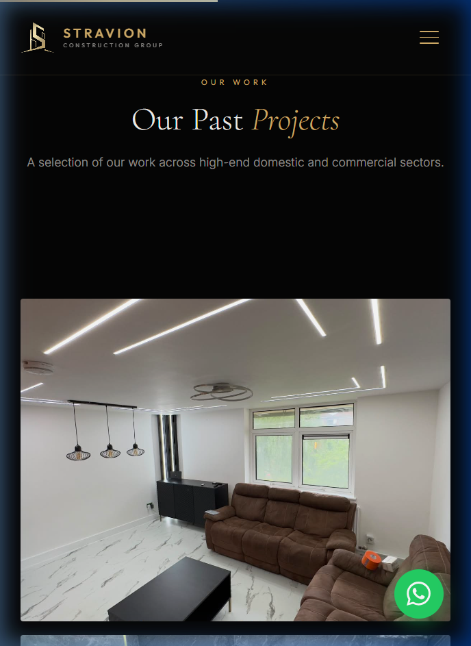 Stravion Construction Group - Screenshot 2